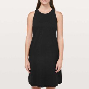 Lululemon Early Morning Dress Black, women's size 4
